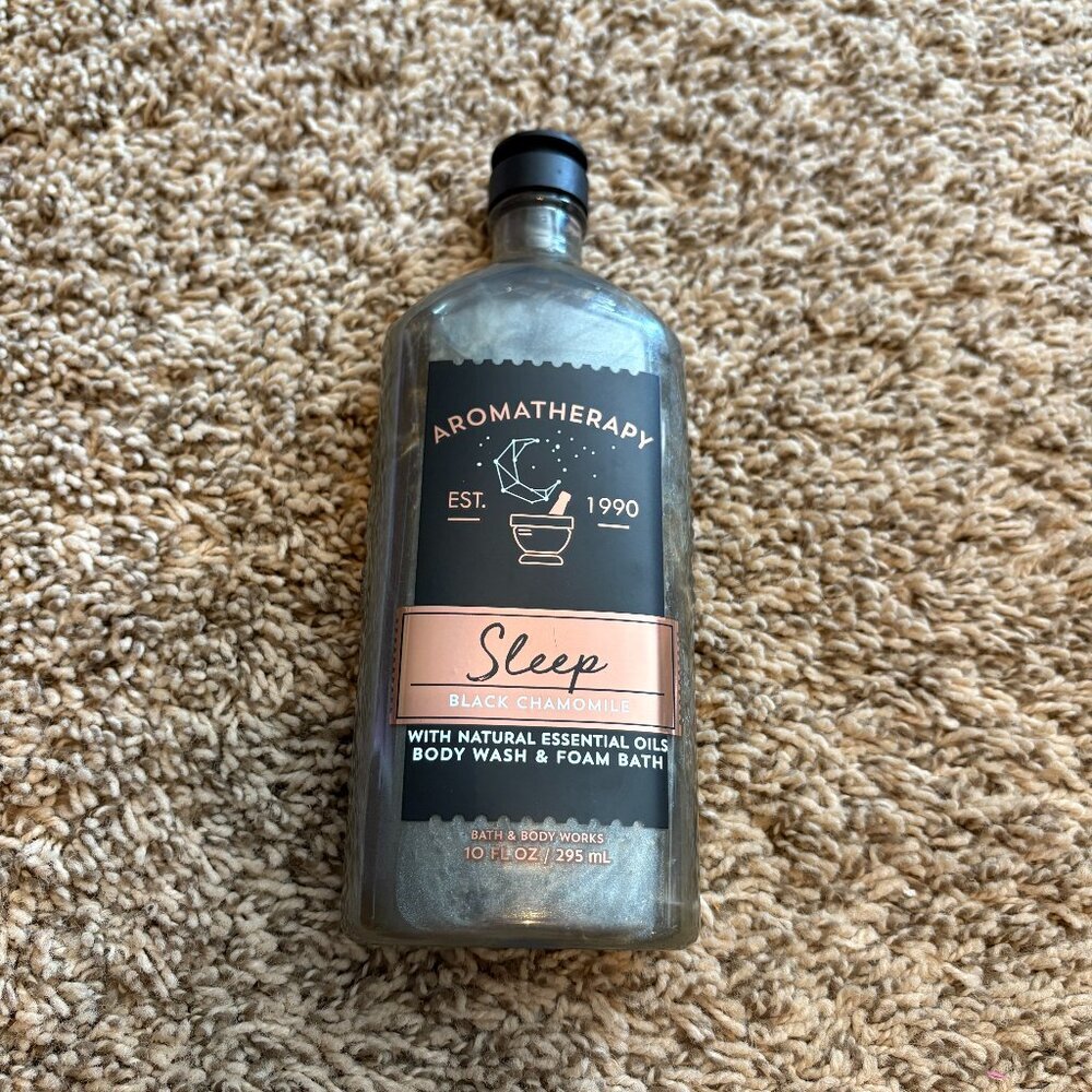 Bath & Body Works Aromatherapy Sleep shimmery body wash  - Discontinued